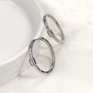 XUPING BAGET DETAYLI 26 MM HALKA KÜPE