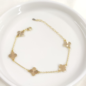 FULLYX LAZERLİ YONCA BİLEKLİK 18+5 CM