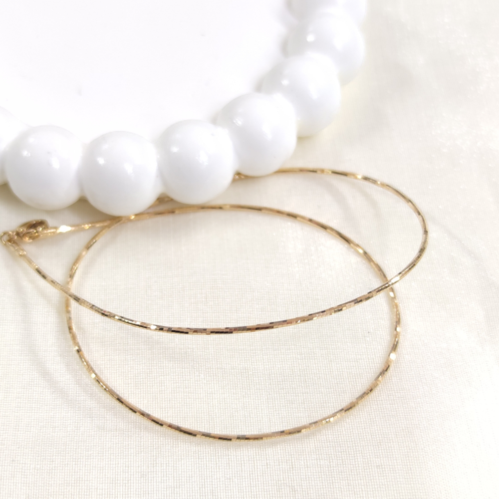 XUPING 43 CM İNCE PARLAK TASMA ZİNCİR ROSE