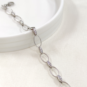 XUPING ZARİF BEYAZ BİLEKLİK 17+2 CM