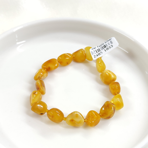 YETİŞKİN KEHRİBAR ORJİNAL DOĞAL TAŞ BİLEKLİK