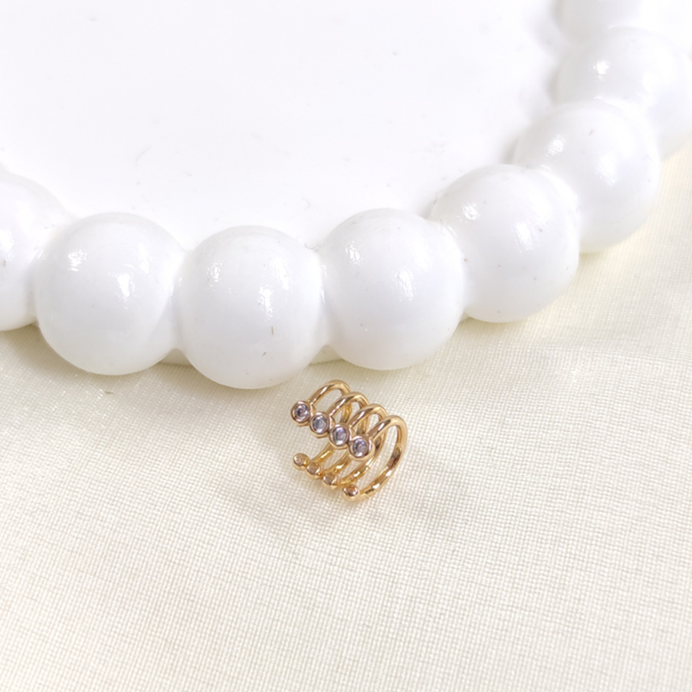 XUPING 1 ADET SIKIŞTIRMALI KIKIRDAK KÜPE ROSE