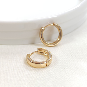 XUPING 13 MM DÜZ TAŞSIZ HALKA KÜPE ROSE