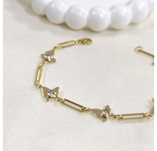 XUPING ATAÇ KELEBEK BİLEKLİK GOLD 20 CM