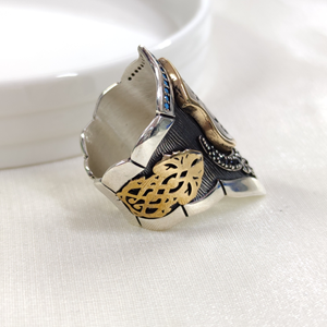 TÜRK ZİHKİR GÜMÜŞ ERKEK YÜZÜK