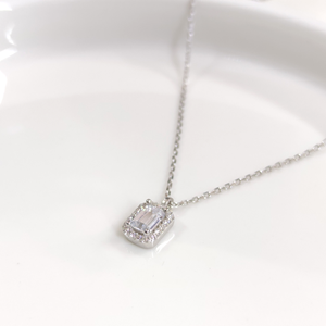 MİNİ BAGET GÜMÜŞ KOLYE 40+5 CM