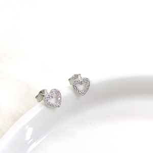 7 MM KALP GÜMÜŞ ÇİVİ KÜPE