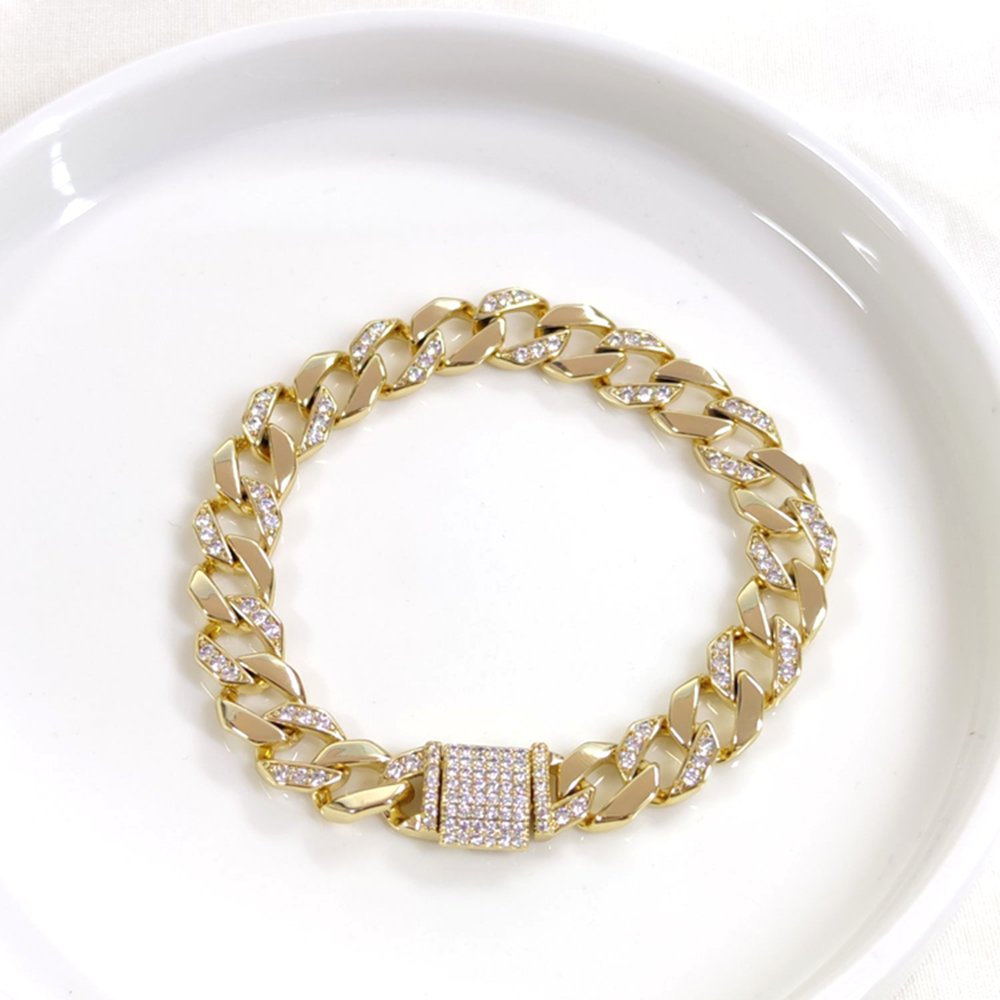 XUPING TAŞLI GURMET BİLEKLİK 18 CM GOLD