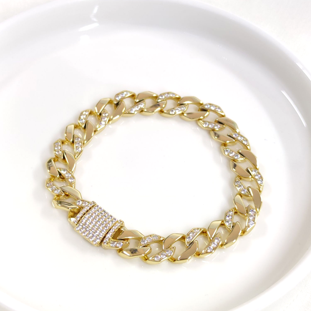 XUPING TAŞLI GURMET BİLEKLİK 18 CM GOLD