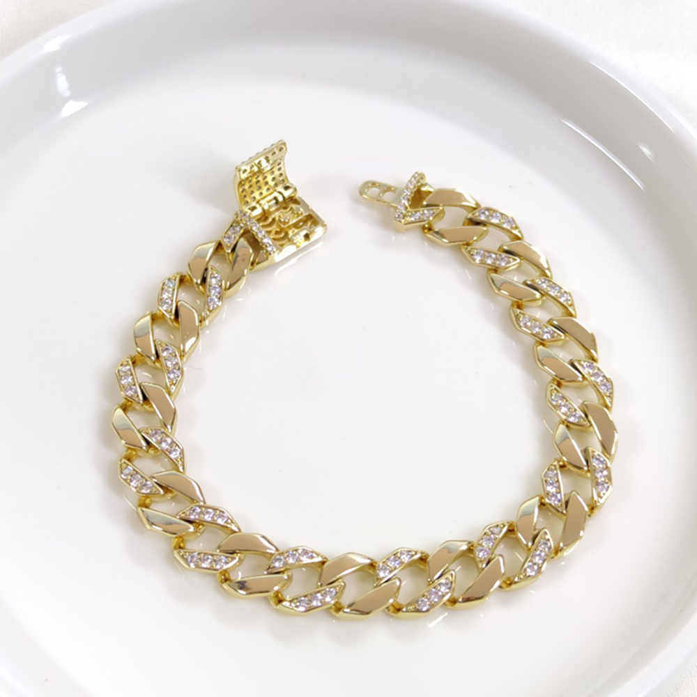 XUPING TAŞLI GURMET BİLEKLİK 18 CM GOLD