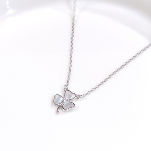 İTHAL SEDEF 10 MM YONCA GÜMÜŞ KOLYE