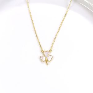 İTHAL SEDEF 10 MM YONCA GÜMÜŞ KOLYE