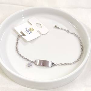 FULLYX PLAKA BİLEKLİK 18+5 CM BEYAZ