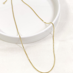 XUPING 45 CM İNCE ZİNCİR KOLYE GOLD