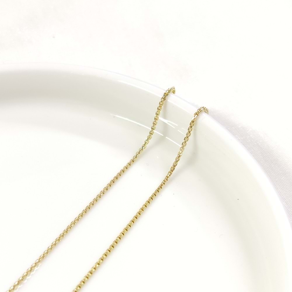 XUPING 45 CM İNCE ZİNCİR KOLYE GOLD