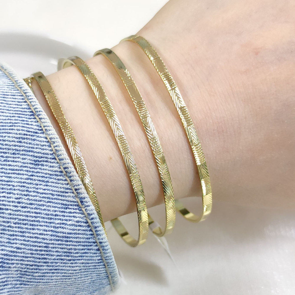 XUPING 3 MM KALINLIGINDA 6,5 BİLEZİK GOLD 1 ADET