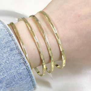 XUPING 3 MM KALINLIGINDA 6,5 BİLEZİK GOLD 1 ADET