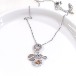 ÇELİK AYAKLI SONSUZLUK KOLYE 40+5 CM