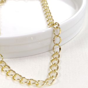 XUPING 6 MM HALKA ZİNCİR 45 CM KOLYE GOLD