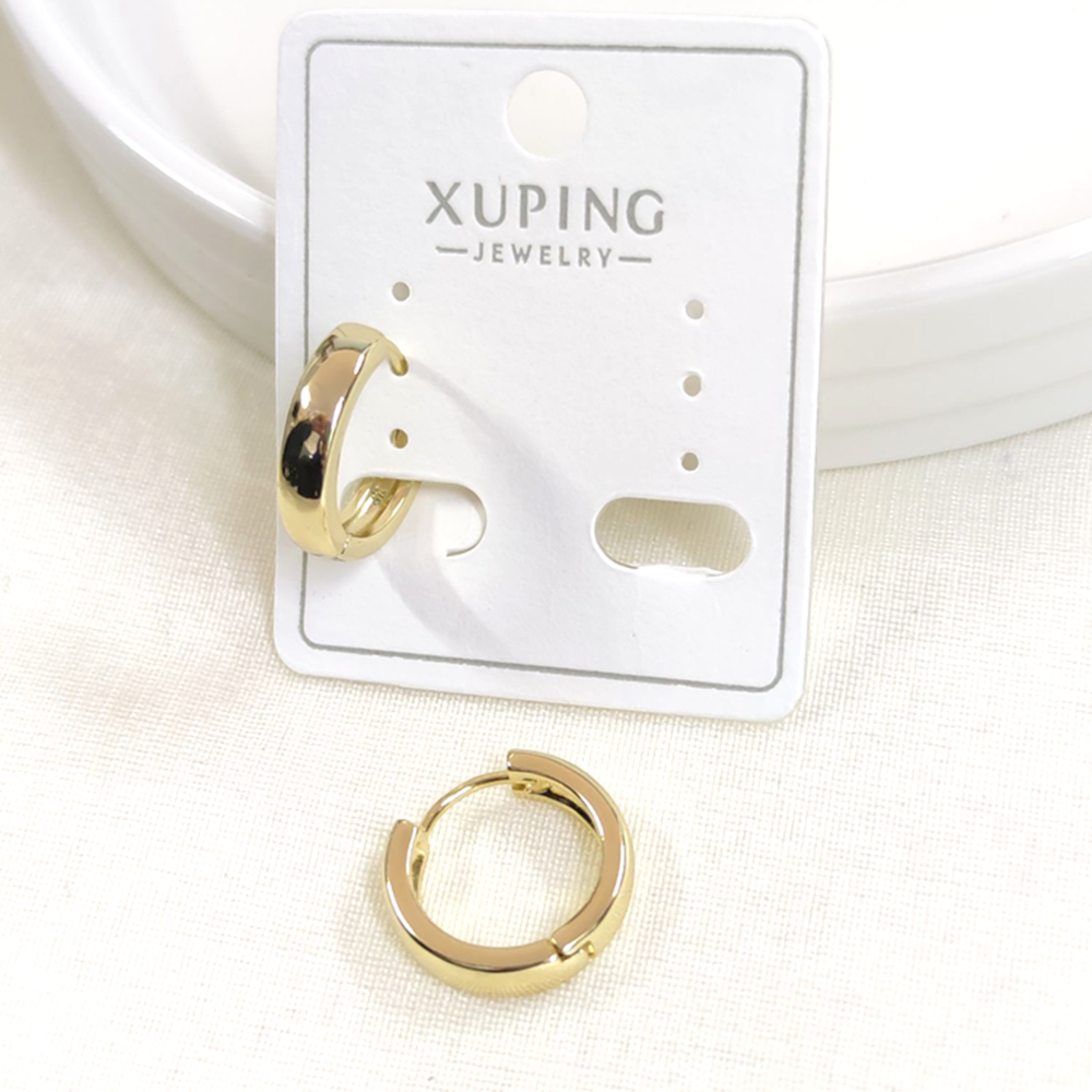 XUPING 13x4 MM DÜZ HALKA KÜPE GOLD