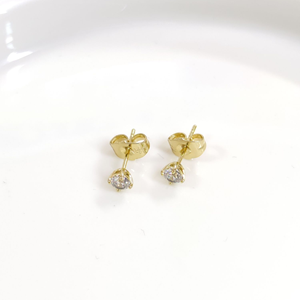 XUPING 4 MM TEK TAŞ ÇİVİ KÜPE