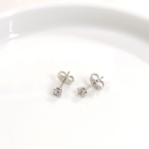 XUPING 4 MM TEK TAŞ ÇİVİ KÜPE