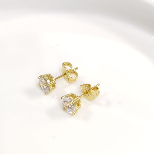 XUPING 6 MM TEK TAŞ ÇİVİ KÜPE