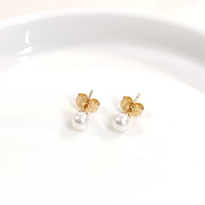 XUPING 6 MM İNCİ ÇİVİ KÜPE ROSE