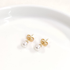 XUPING 6 MM İNCİ ÇİVİ KÜPE ROSE