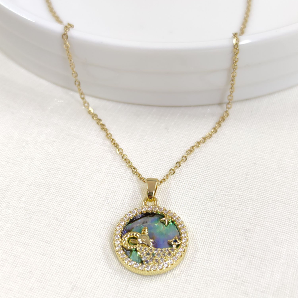 ÇELİK KOÇ BURÇ KOLYE