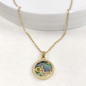 ÇELİK KOÇ BURÇ KOLYE