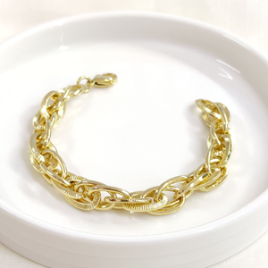 XUPING HALKALI HALLOW BİLEKLİK GOLD 20 CM