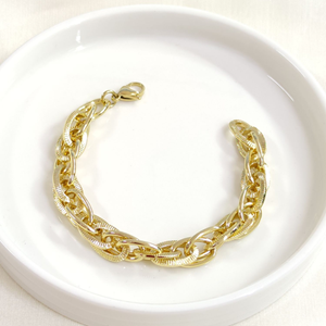 XUPING HALKALI HALLOW BİLEKLİK GOLD 20 CM