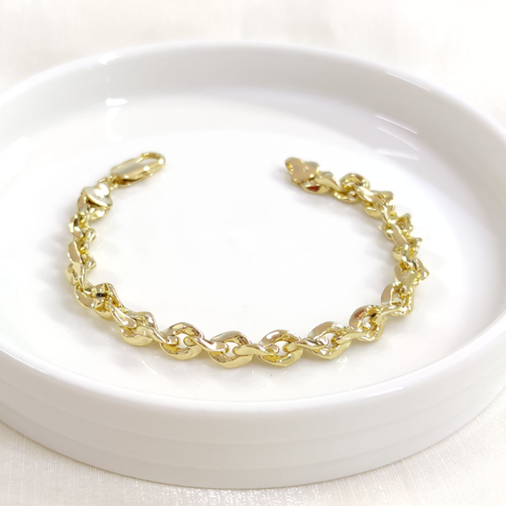 XUPING ZİNCİR HALLOW BİLEKLİK GOLD 20 CM