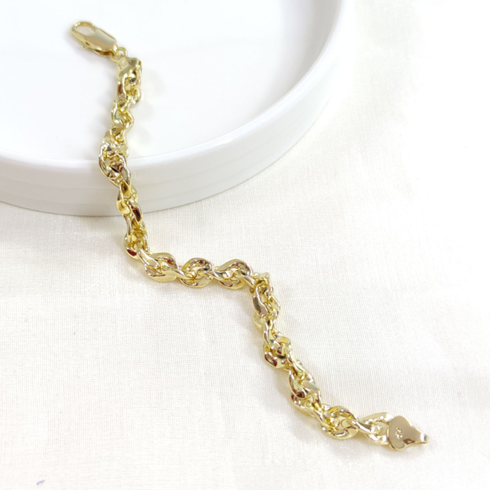 XUPING ZİNCİR HALLOW BİLEKLİK GOLD 20 CM