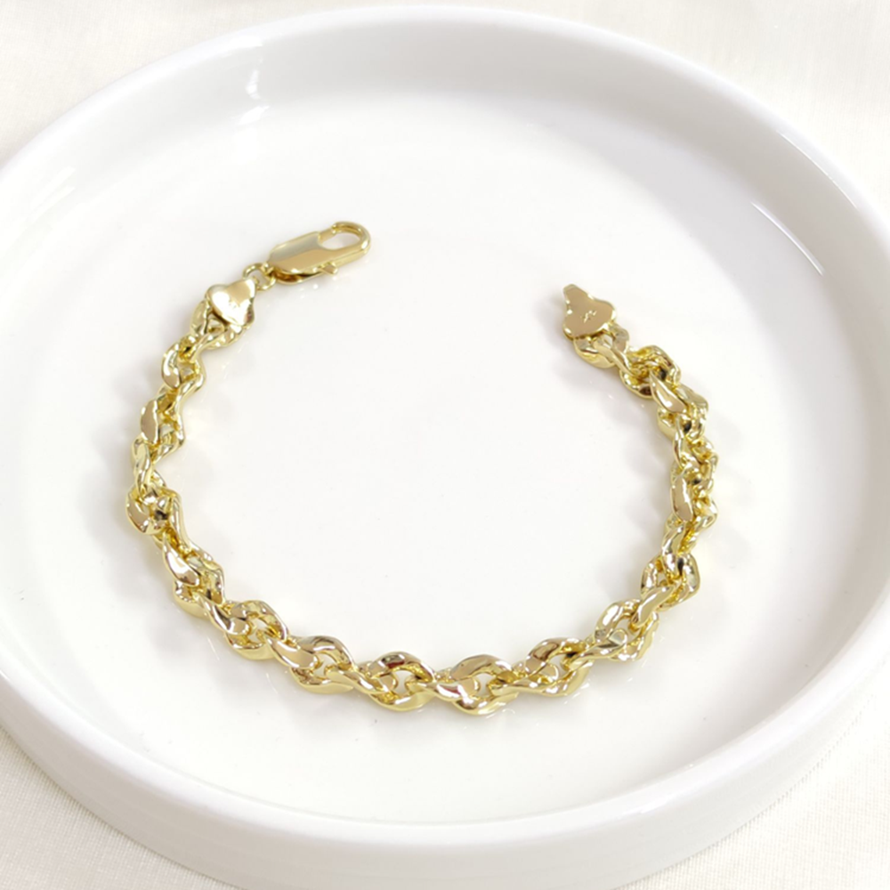 XUPING ZİNCİR HALLOW BİLEKLİK GOLD 20 CM