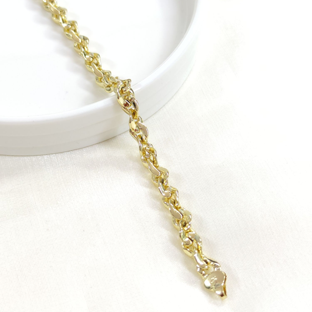 XUPING ZİNCİR HALLOW BİLEKLİK GOLD 20 CM