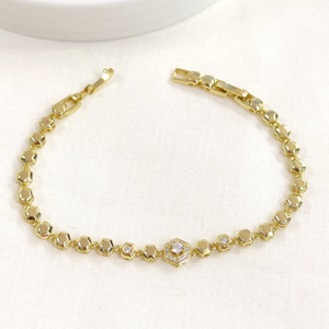 XUPING ALTIGEN DETAY BİLEKLİK GOLD 17+2 CM