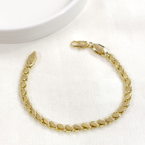 XUPING 4 MM ARPA BİLEKLİK GOLD 19 CM