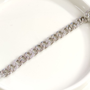 XUPING TAŞLI GURMET BİLEKLİK BEYAZ 17+2CM