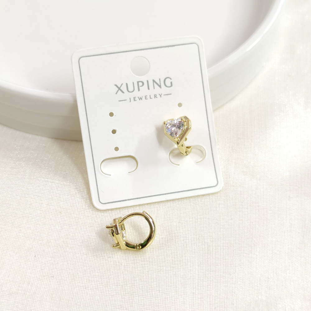 XUPING 8 MM KALP HALKA KÜPE GOLD