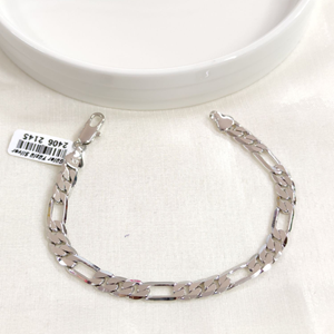 XUPING 6 MM FIGARO BİLEKLİK BEYAZ 19 CM