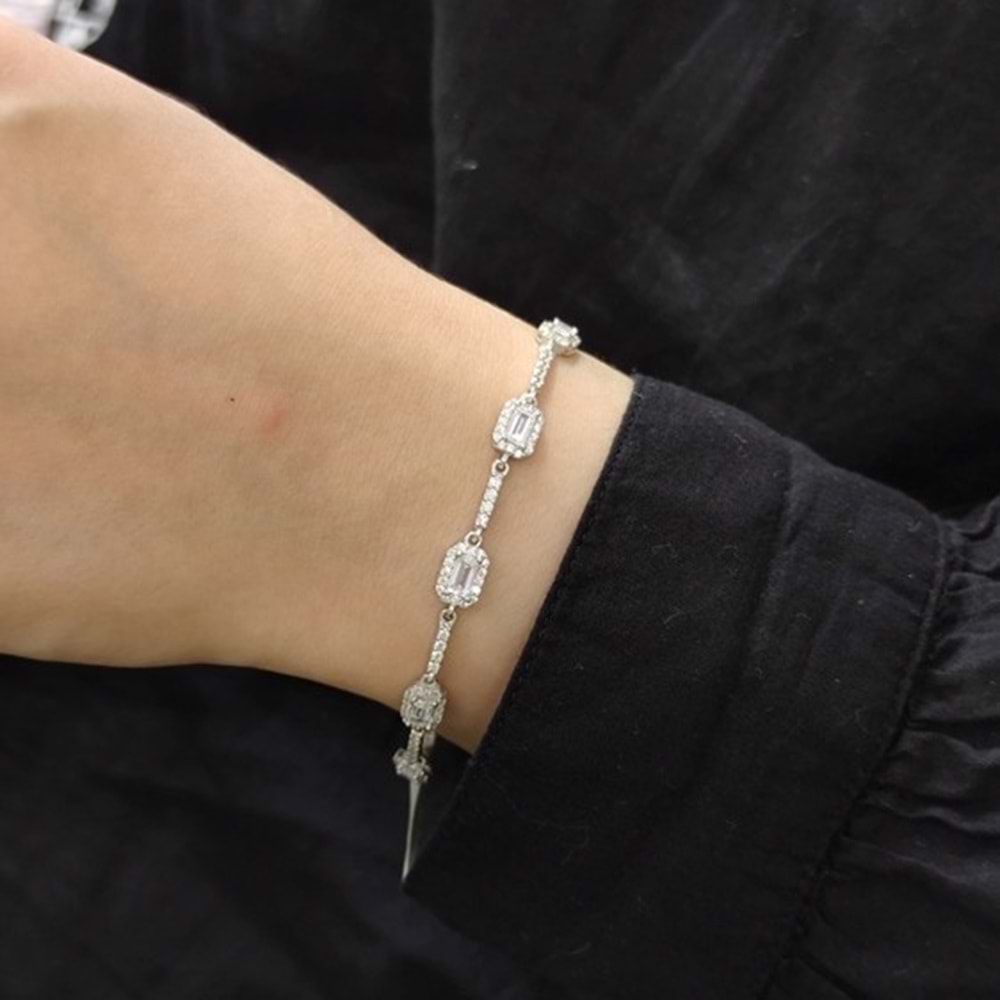 BAGET GÜMÜŞ BİLEKLİK