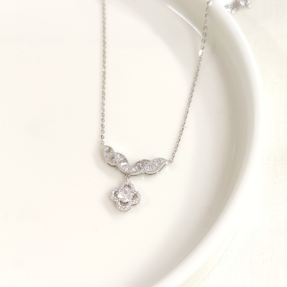 İTHAL SALLANTILI 9 MM YONCA GÜMÜŞ KOLYE