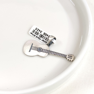 GİTAR GÜMÜŞ KOLYE UCU 45MM