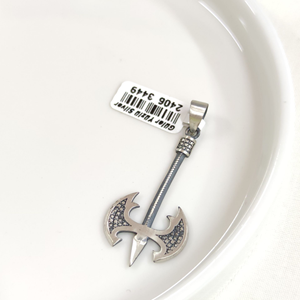 BALTA GÜMÜŞ KOLYE UCU 43MM