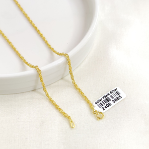 2 MM BURGU GÜMÜŞ ZİNCİR 55 CM