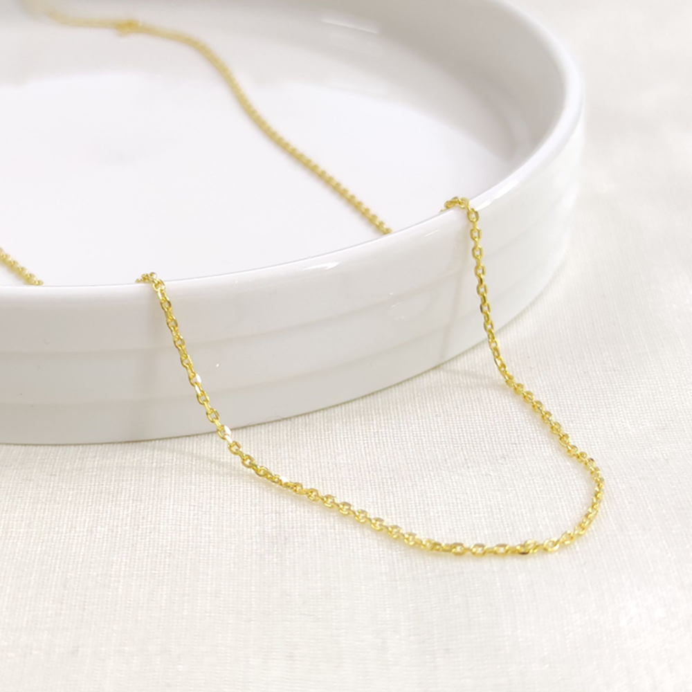 40 FORSE GÜMÜŞ ZİNCİR 60 CM