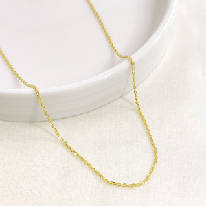 40 FORSE GÜMÜŞ ZİNCİR 55 CM