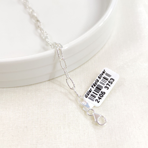 3,70 MM GÜMÜŞ ZİNCİR BİLEKLİK 22 CM